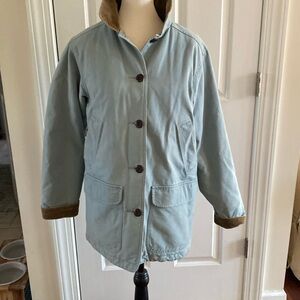 L.L.Bean car coat jacket. Very warm and comfortable.